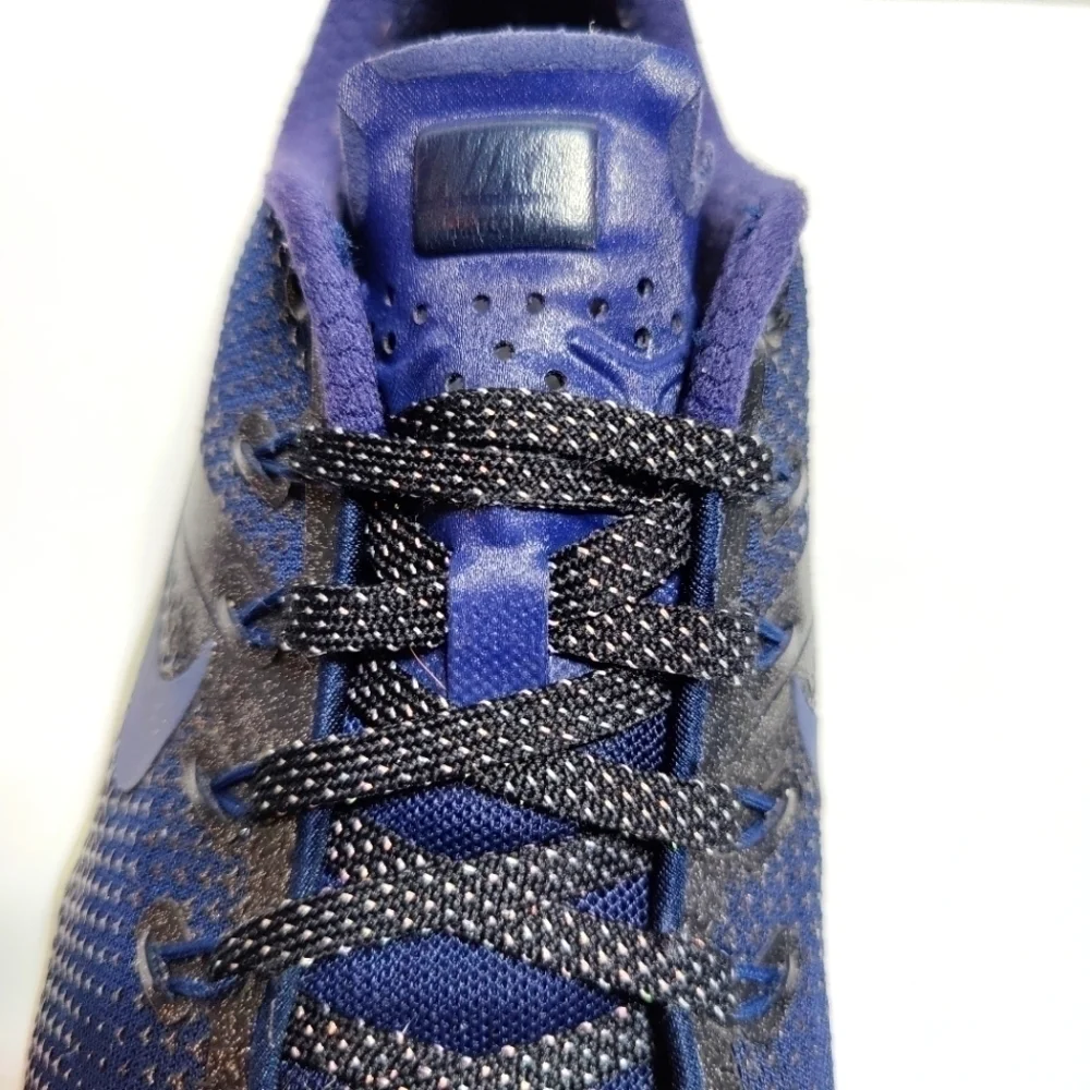 Nike Metcon 4 Metallic Navy Athletic Sneakers Women's Lace Up Shoes Size 10